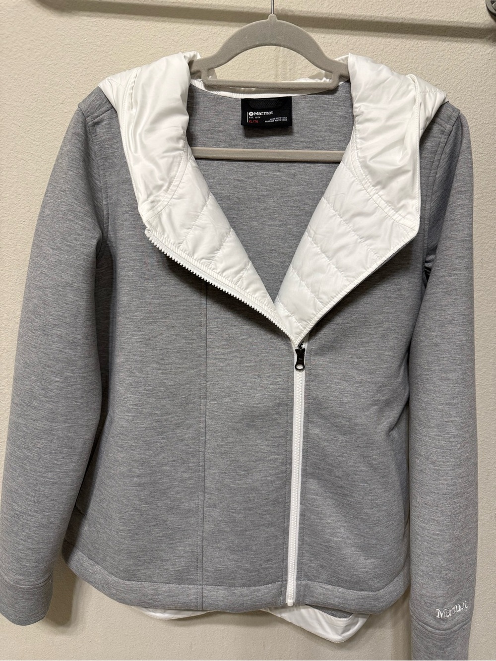 NWT Marmot PrimaLoft® insulated Denare hoody/moto style jacket, size XL